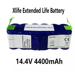 For Xlife Extended Life NI-Mh Battery 14.4V 4400mAh For iRobot Roomba 600 700 800 Scooba 400 Series