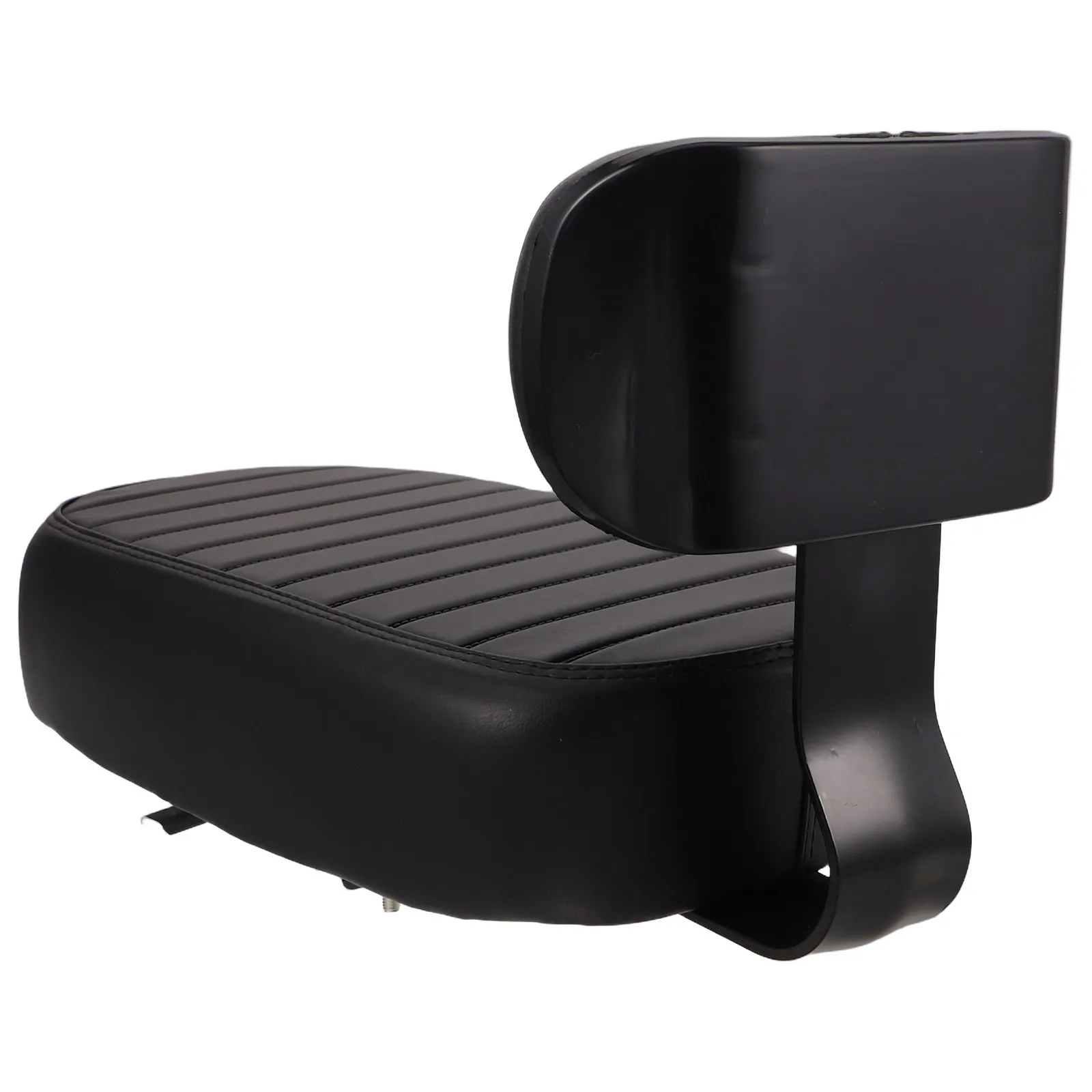 

Детское заднее велосипедное сиденье, черное, с мягкой подушкой и спинкой, амортизирующее, универсальное, подходит для горных и электрических велосипедов, легко чистится.