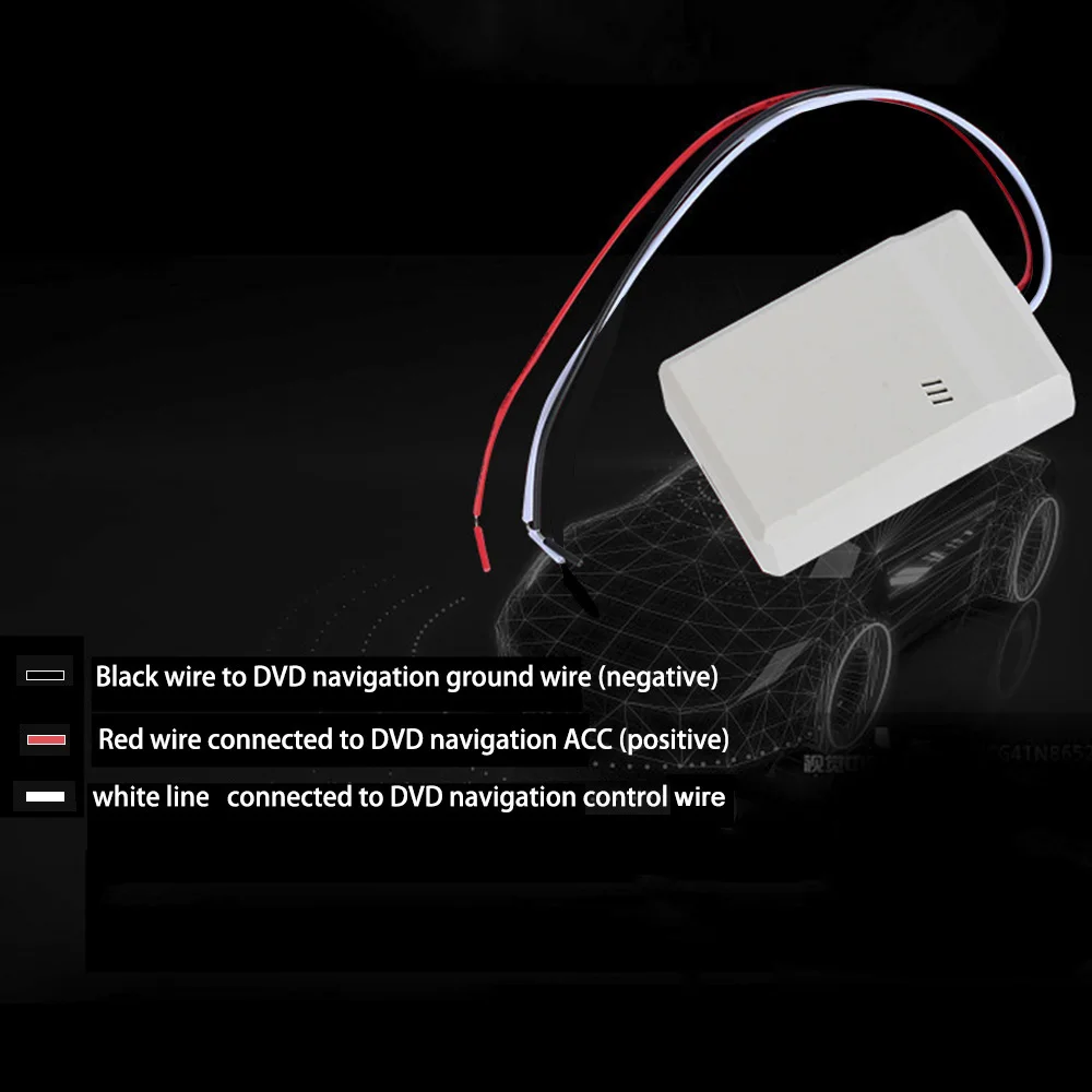 Car Steering Wheel Controller Wireless Remote Control Applicable Car Navigation DVD Steering Control Button