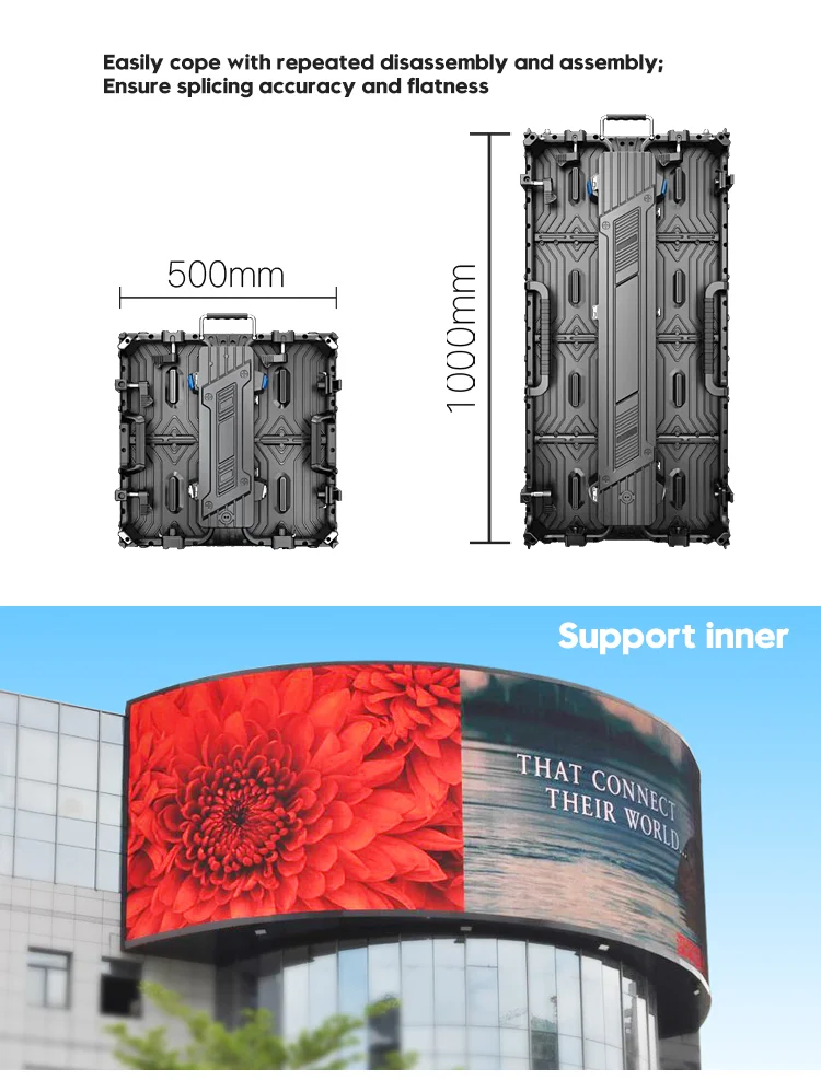 2023 رائجة البيع LED لوحة الحائط الفيديو داخلي في الهواء الطلق LED شاشة رقمية تأجير شاشة المرحلة شاشة الحفل #4