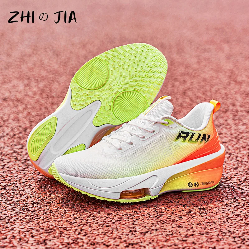 

High Quality Air Cushioned Running Shoes Youth Marathon Professional Sneaker Men's Women's Road Shoes Outdoor Travel Footwear