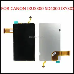NEUES LCD-Display für Canon IXUS300HS IXUS300 SD4000 IXY30S Digitalkamera-Reparaturteil mit Hintergrundbeleuchtung + Glas