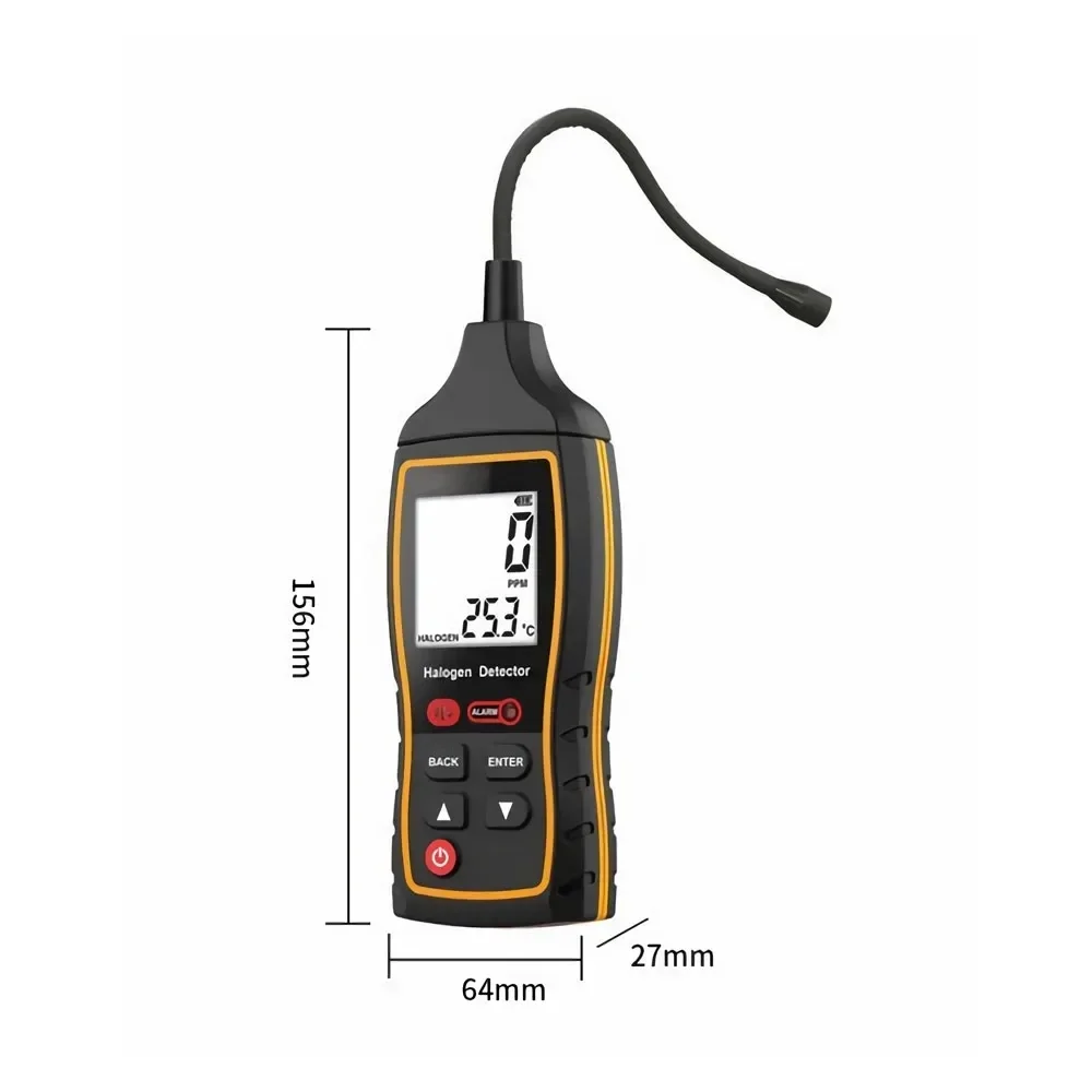 Halogen Leak Detector Refrigerant Gas Car Air Conditioner Refrigerator Freon CFCs HCFCs Halon Detector Meter SW-743A