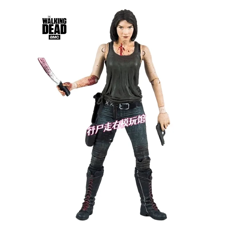 Maggie MacFarlane Walking Dead Movie Series Around The Hands To Do Doll Toy Model Birthday Gifts