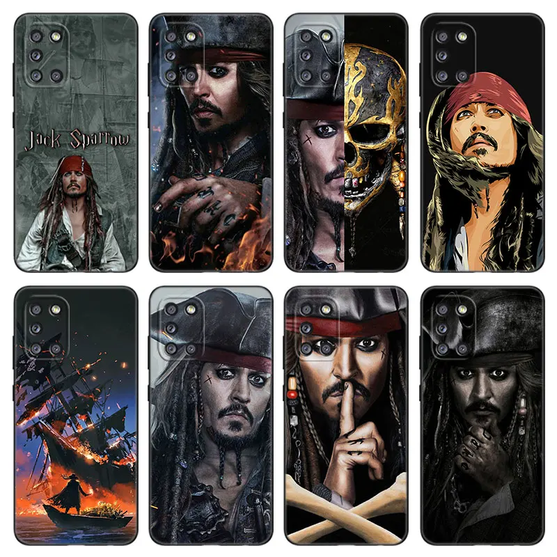 Pirates Of The Caribbean Phone Case For Samsung Galaxy A01 A03 Core A04 E A02 A05 A10 A20 A21 A30 A50 S A6 A8 + A7 Black Cover