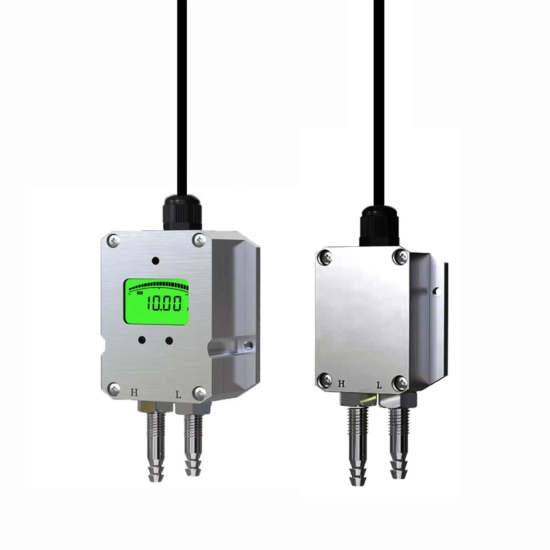 Unique Design Connector Micro Barometric Air Pressure Transmitter , Air Ducts Micro Differential Pressure Manometer wind Sensor