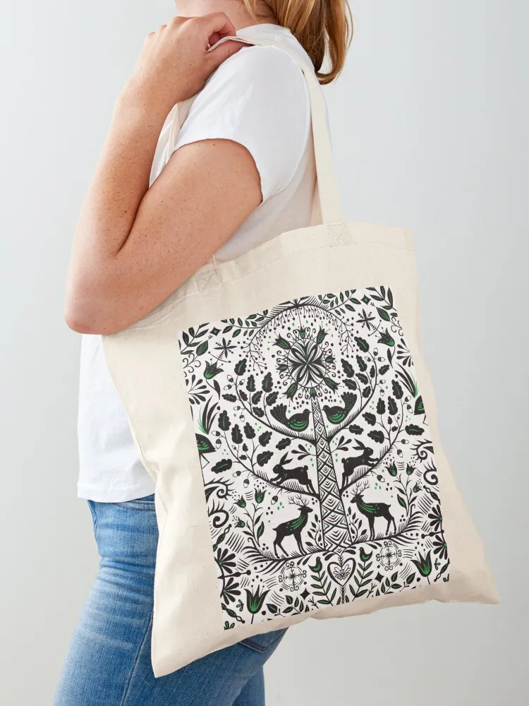 

Lithuanian Minimalistic folk pattern Tote Bag Women's shopping bag Gift bag tote Woman shopper