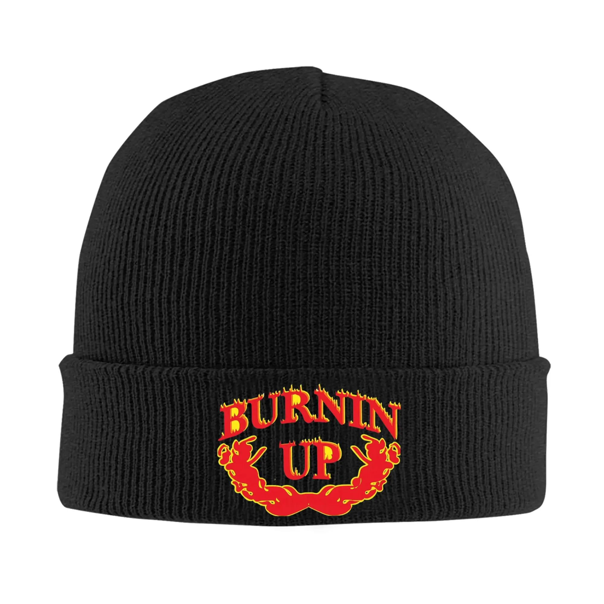 

Burnin Up for you baby Beanie Hats Bonnet Hats Men Women Retro Outdoor Sport Skullies Beanies Winter Graphic Head Wrap Caps