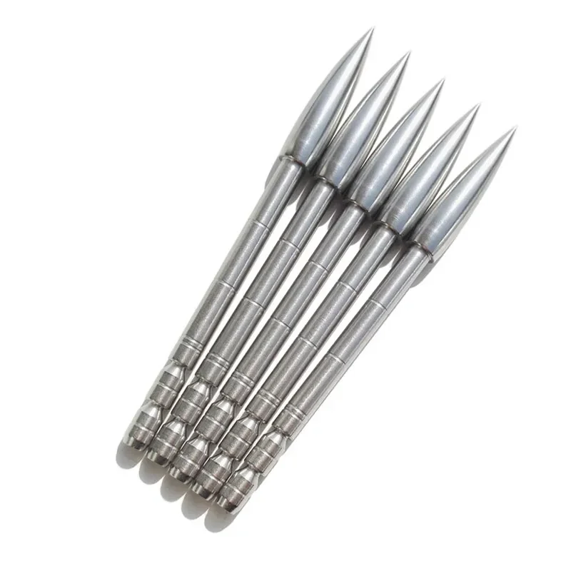 10/20pcs 100/120/150/200 grain Target Arrpwheads Carbon Arrows Stainless Steel Target Field Points Tips Practice Accessories