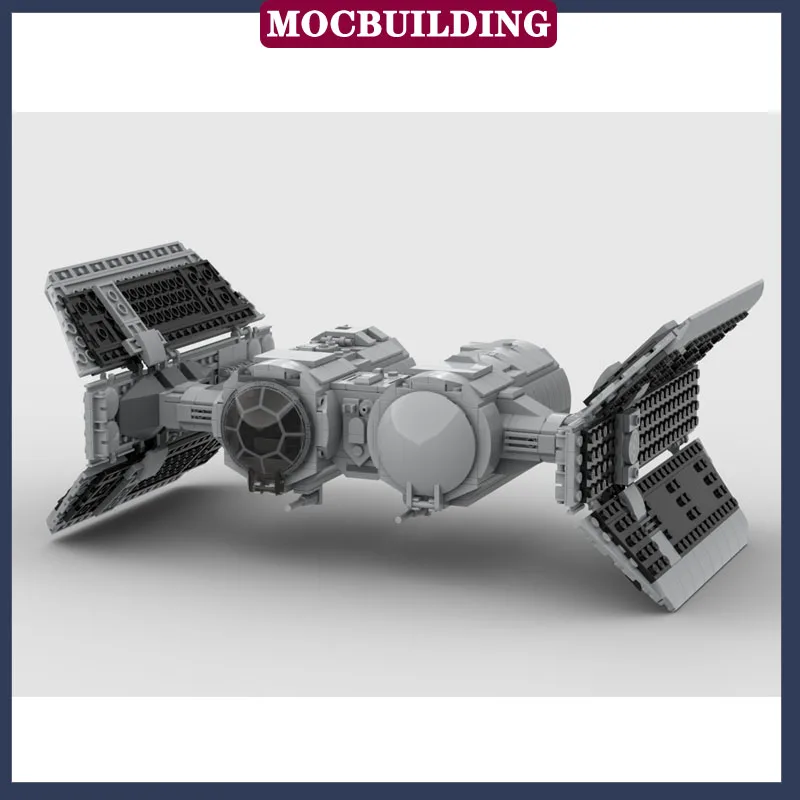 MOC-Blocos de Construção de Filme Espacial, Modelo Shuttle, Aviões de Transporte, Embarque, Brindes, Coleção, TIE