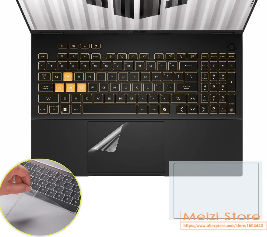 Autocollant de protection pour film tactile mat, pour ASUS TUF Gaming F16 2025 FX608J FX608 A16 2024 FA608 W WV WI