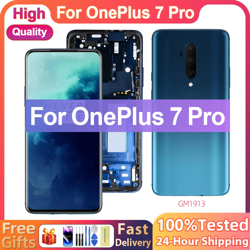 6.67'' Best Quality OLED Display For OnePlus 7 Pro LCD Touch Screen Digitizer Assembly replacement Parts For Oneplus 7 pro