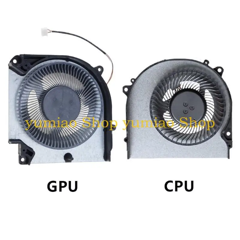 587B High-Quality Metal CPU Cooler for GIGABYTE-G5KC/G7-KC Laptop CPU GPU Fan