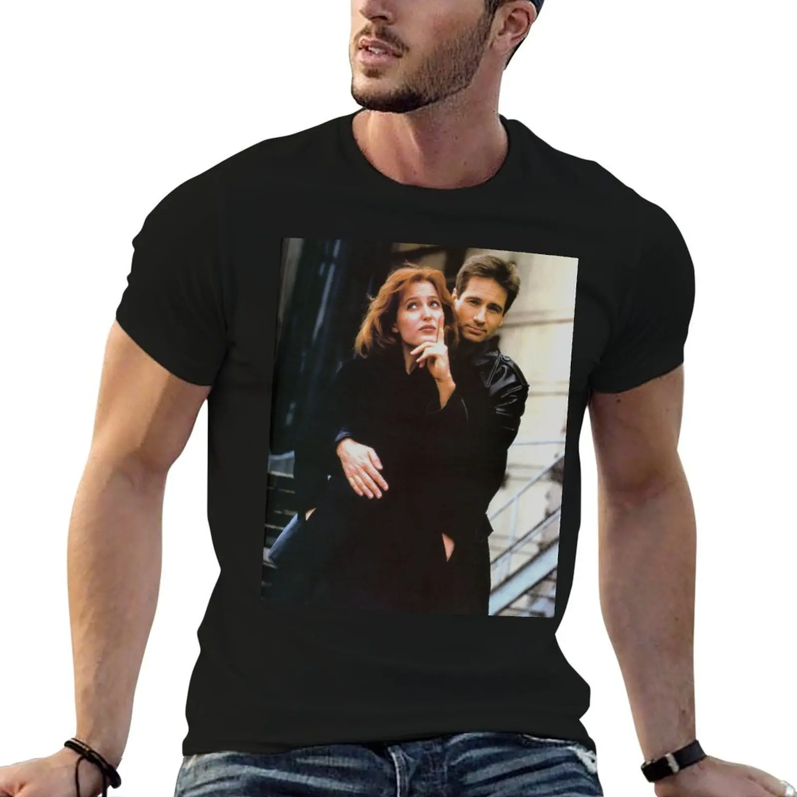 Scully and Mulder / X-Files T-Shirt Outdoor Working T-Shirt