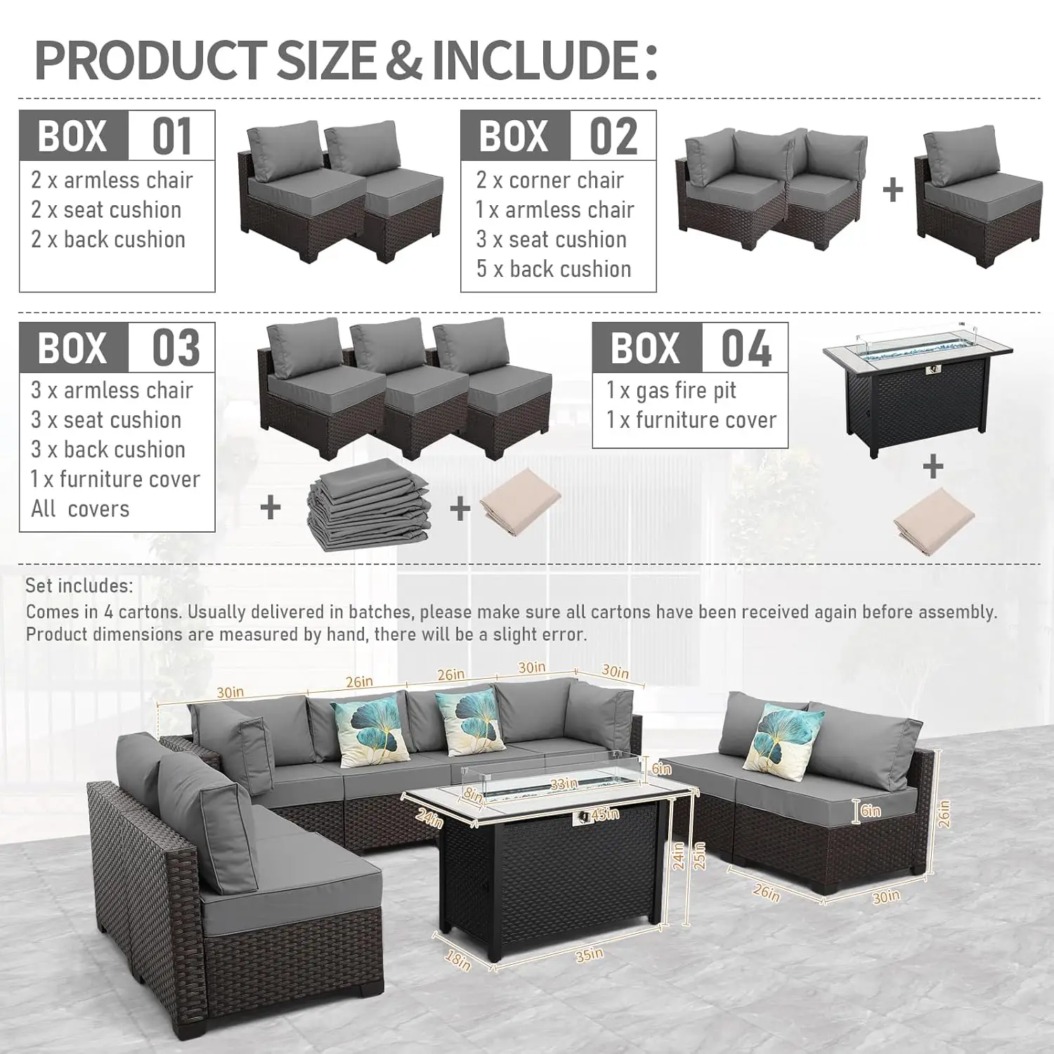 Thumbnail 4 - #25 Cheap Rattan Garden Sofa Sets Worth Buying
