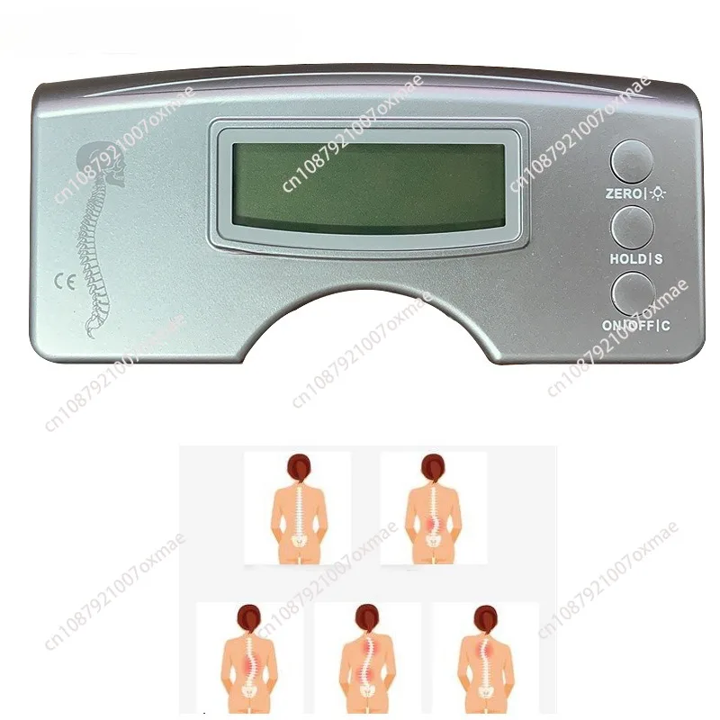 Digital Display Scoliosis Meter Human Spine Electronic Scoliometer Detector 0 to 30 Degree