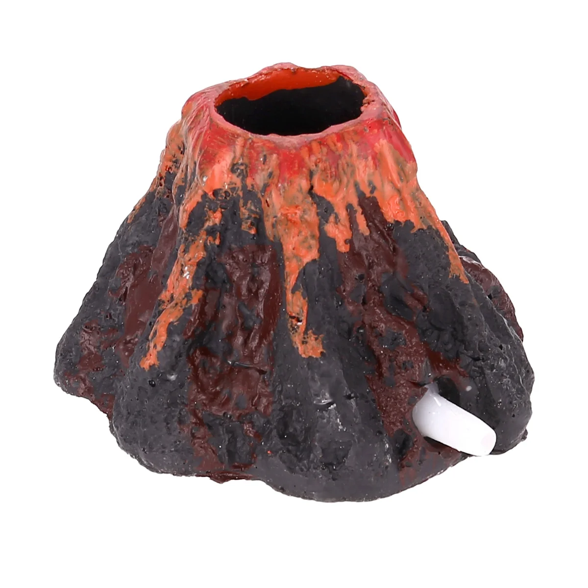 Volcano Shape Aquarium Fish Tank Decor Oxygen Pump Air Bubble Stone Air Pump Drive Fish Tank Toy Aquarium Ornament Decoration