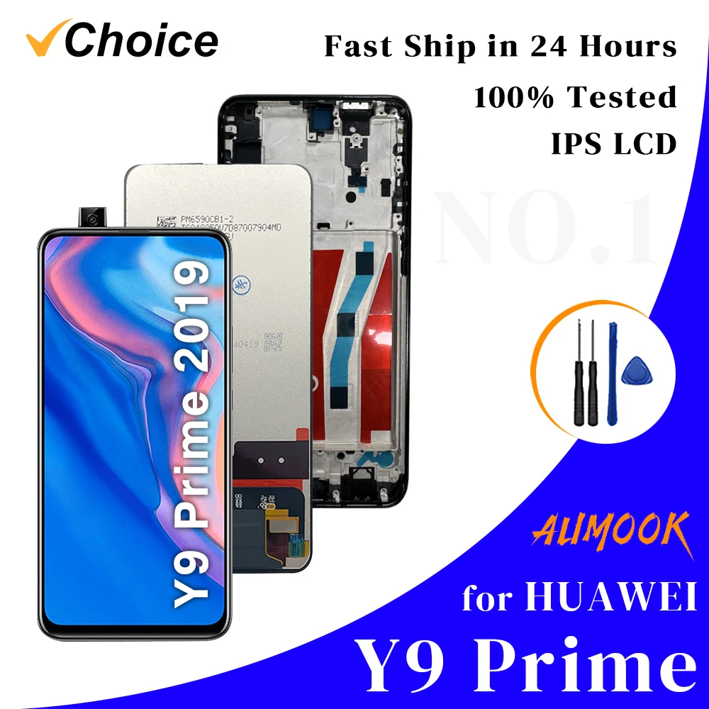 tela-y9-prime-2019-para-huawei-p-smart-z-display-touch-screen-digitalizador-assembly-pantalla-para-honor-9x-com-moldura-lcd-display