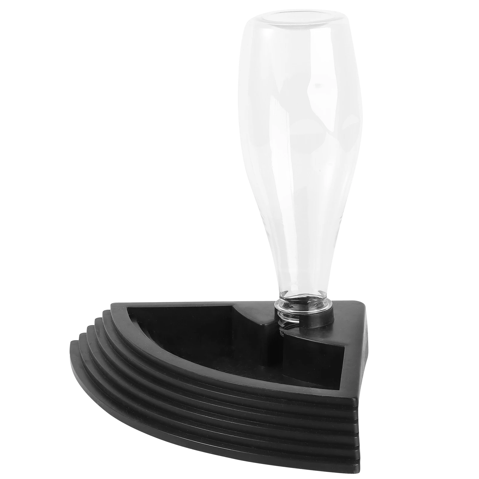 

Reptile Automatic Waterer Smooth Surface Stable Base Triangle Opening Perfect for Feeding Water Reptiles Drinking Bowl Lizard