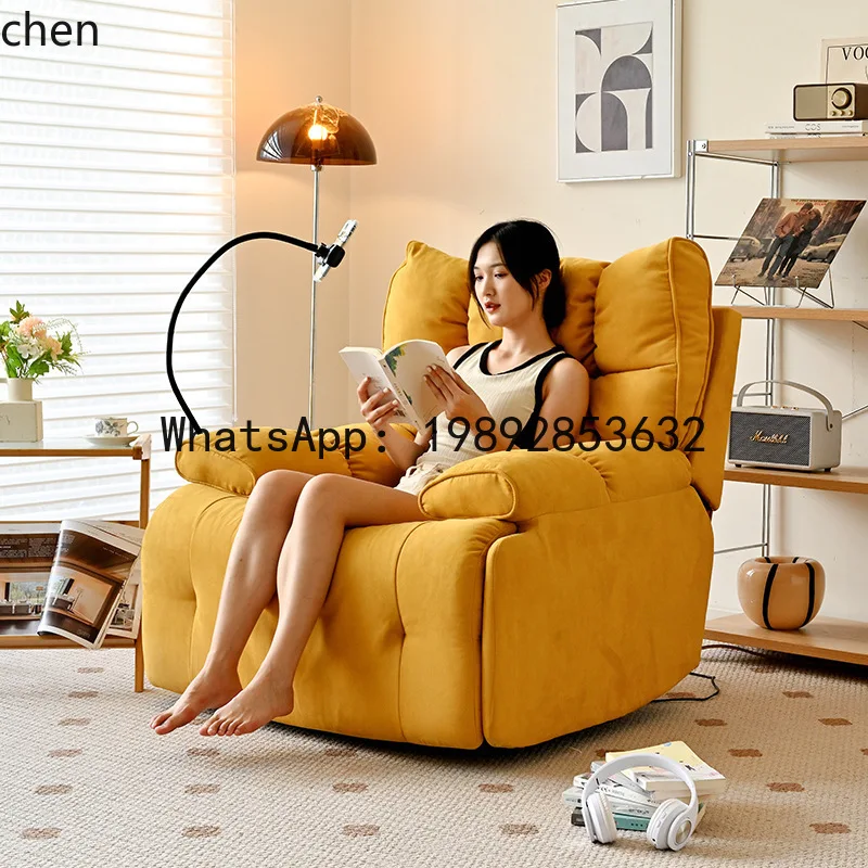 CC  Electric Function Sofa Single Seat Reclining Single Seat Sofa Chair