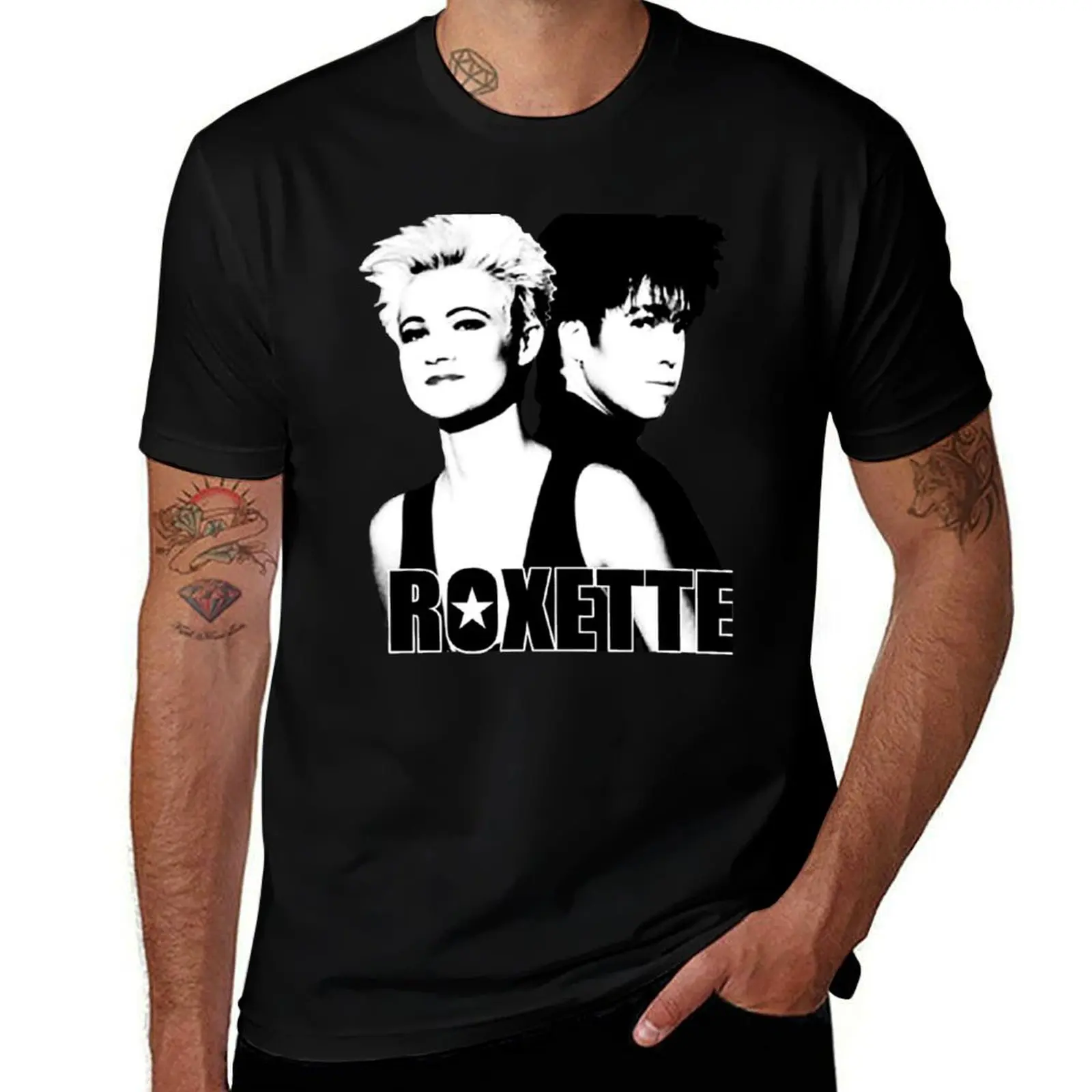 

Roxette T-Shirt topping boys animal print plus size clothes custom shirt mens shirts graphic tee