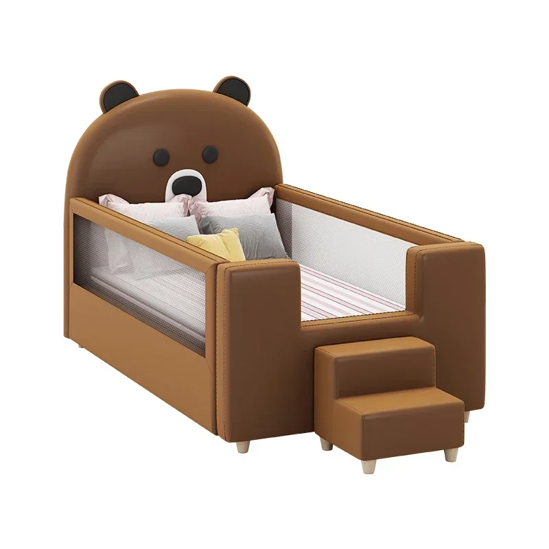 Children's Baby splicing bed Wide bed Adults can sleep Boys and girls Wide splicing