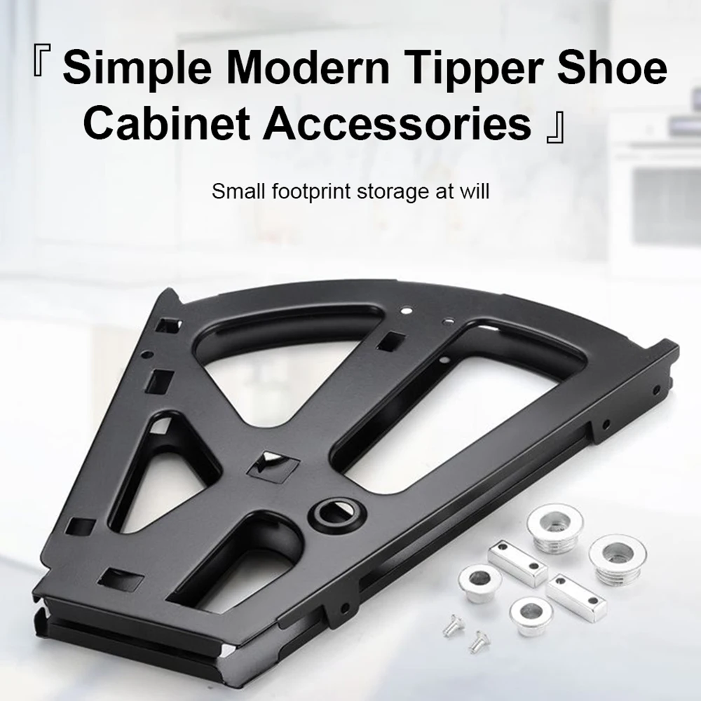 1/2/3 Floor Shoe Drawer Cabinet Hinge Frame Hardware Furniture Hinge Fittings