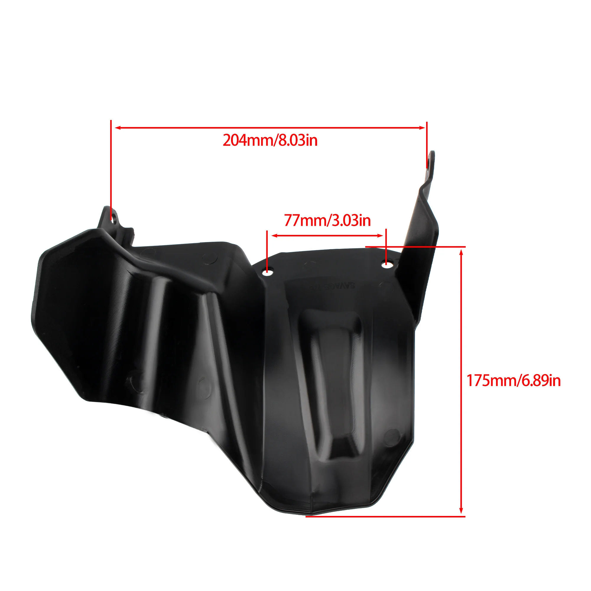 Moto Acqua deflettore Copertura Splash Guard per BMW R1300GS R 1300 GS 2023 2024 Moto Impermeabile paraspruzzi Hugger