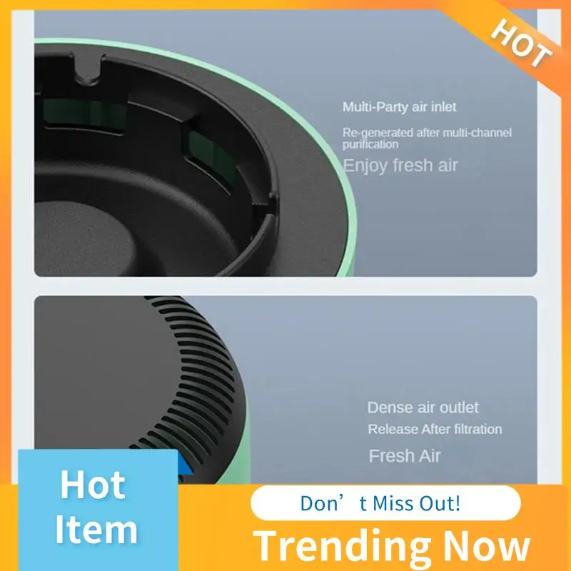 CMHI-Multi-Purpose Ashtray With Air Purifier Function To Filter Second-Hand Smoke And Remove The Smell Of Smoke