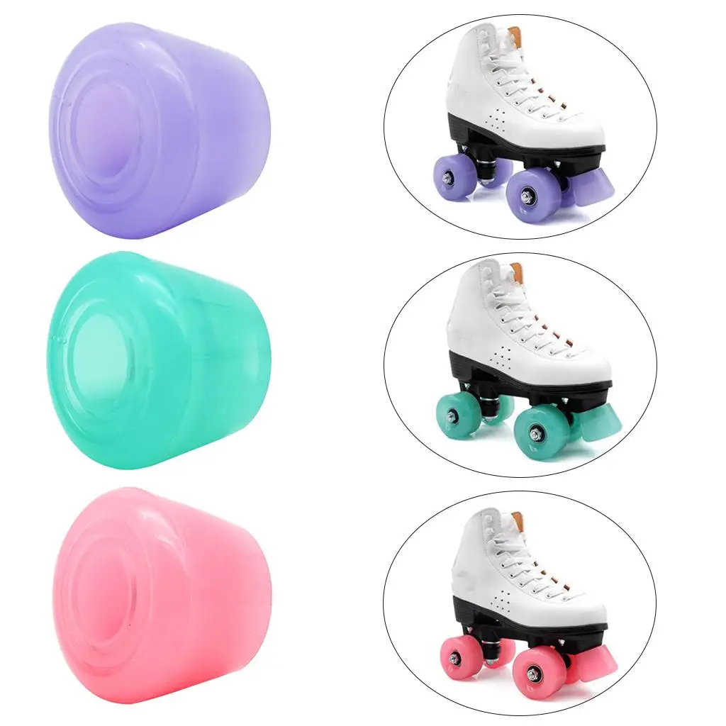 Outdoor Roller Skates Toe Stop,Double-Row Roller Skate Toe Stoppers Skating