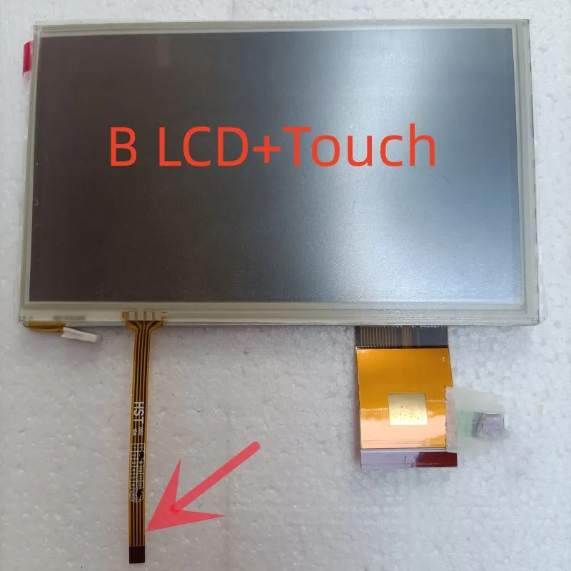 Imagem -03 - Lcd Display Touch Screen para Carro Display de Dvd Gps Qx070md570cd21u 60 Pinos 800x480 7300101569