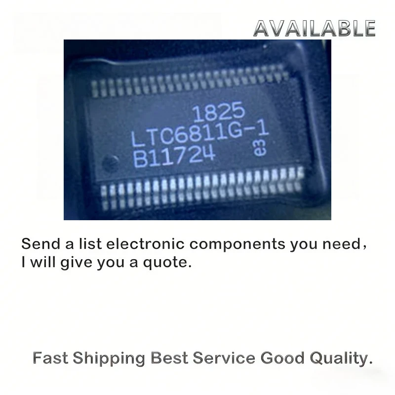 1PCS 3PCS 5PCS/Lot  LTC6811 LTC6811G-1 LTC6811IG-1 HSSOP48 Battery Monitor chip