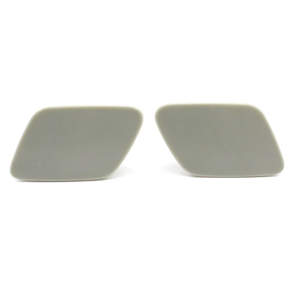 

2PCS Front Left Right Bumper Headlight Washer Spray Cover Cap Jet Unpainted for BMW X5 E70 51657199141 51657199142