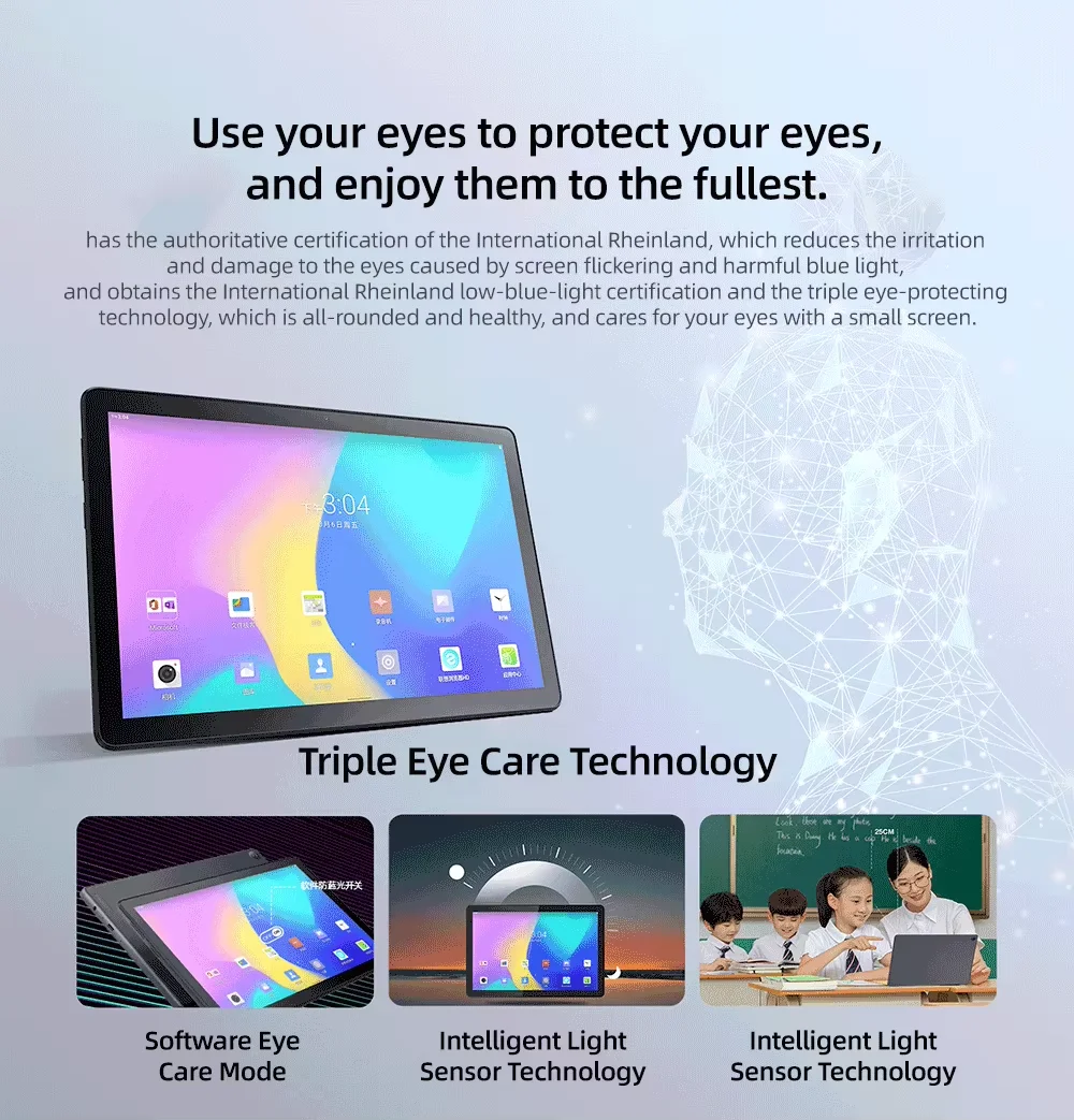 معالج Lenovo Qitian K10c T610 4G WIFI LCD 4GB 64GB Tab10.1 بوصة FHD Unisoc 7700mAh Android 11 يدعم تحديد الوجه #2