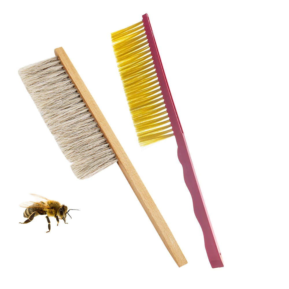 Sweeper Clear Clean Drive Brush Bee Away From Honeycombs And Frame For Inspection Harvesting Soft Bristles Apiarists Farm Tools