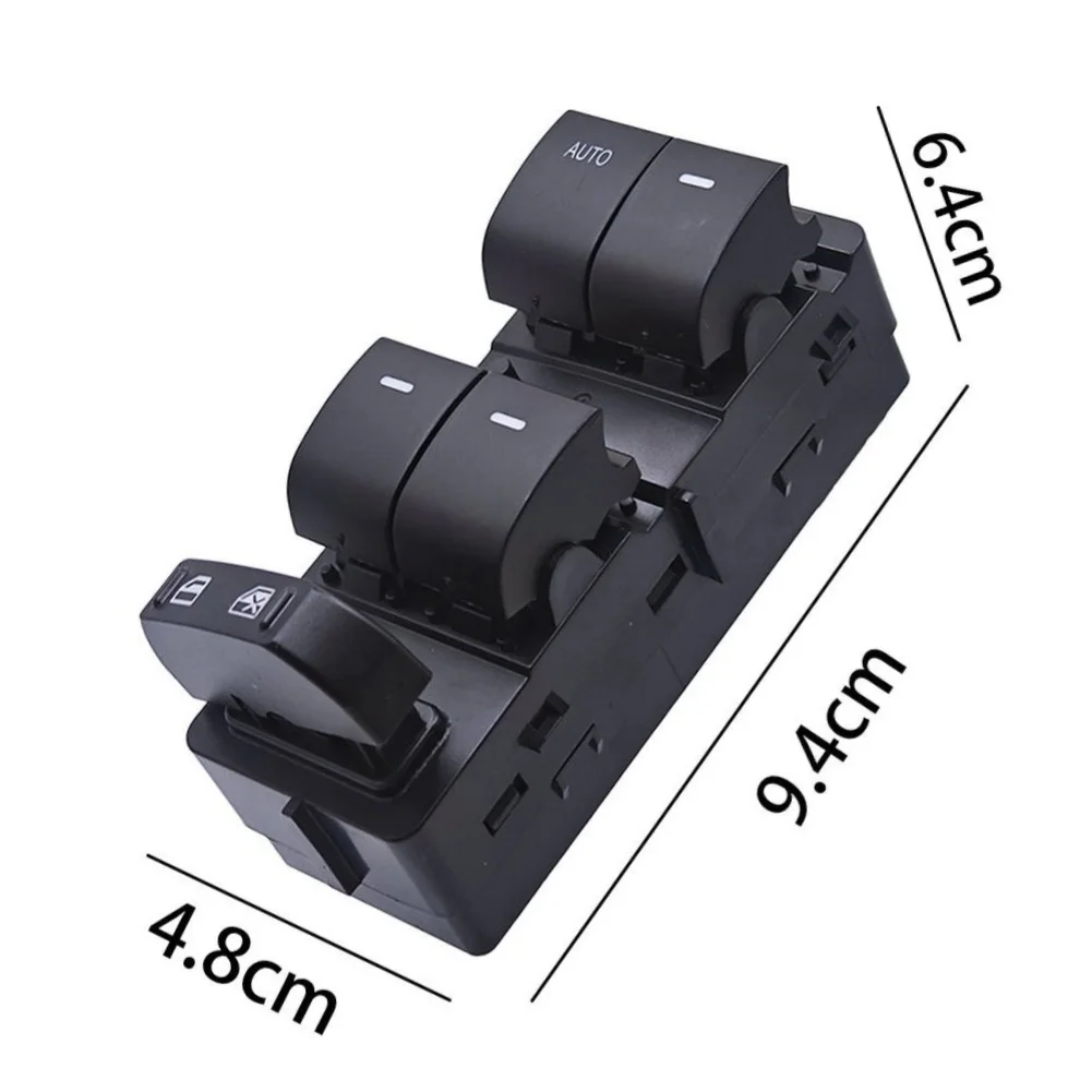 Driver Side Window Lift Switch 8L8Z-14529-AC for Ford For Escape 2008 2009 2010 2011 Compatible Replacement OEM Style