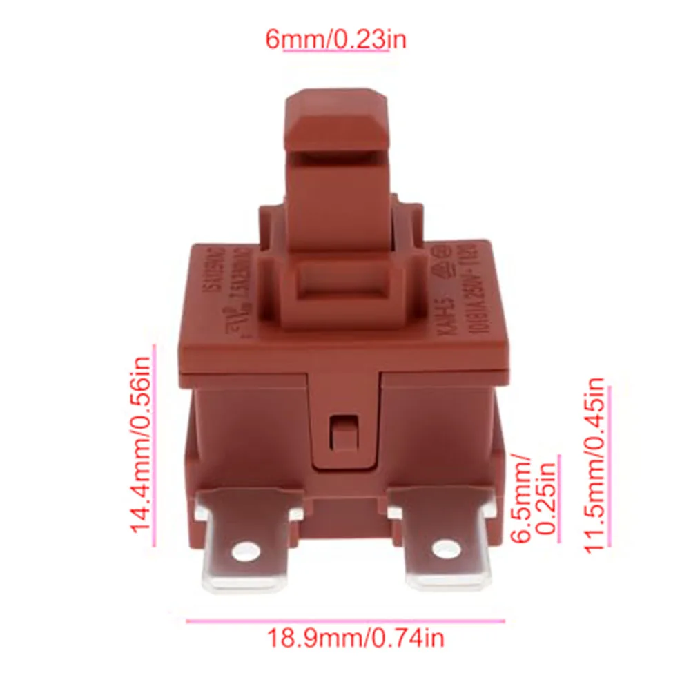 2Pcs On Off Power Button Switch Compatible for Miele C1 C2 C3 Vacuum Cleaner Ensures Reliable Power Control Function