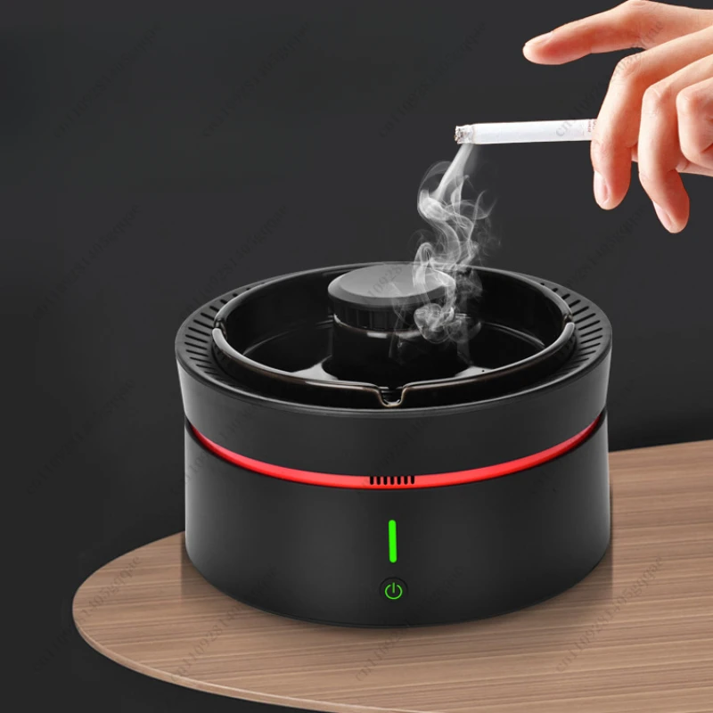 Fashion Multifunctional Anion Ashtray Air Purifier Household Small Office Smoke Removal Dust Removal