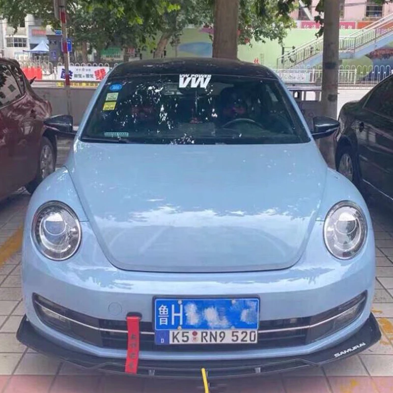 

Gloss Black,For Volkswagen Beetle​ /2004-2019 Year ABS Front Diffuser Lip Splitter Spoiler Accessories Body Kit