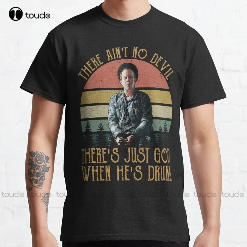 Vintage Retro Tom Waits Music Icons Classic T-Shirt Women T Shirt Custom Aldult Teen Unisex Digital Printing Tee Shirt Xs-5Xl