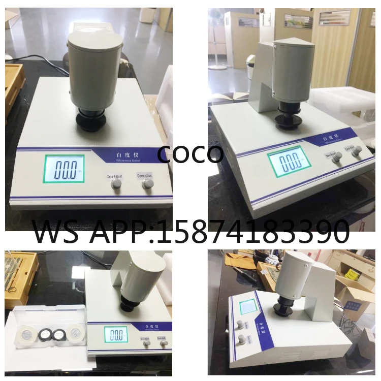 Portable Lightweight Whiteness Tester for Powder, Quality Control Instrument for Multiple Industries