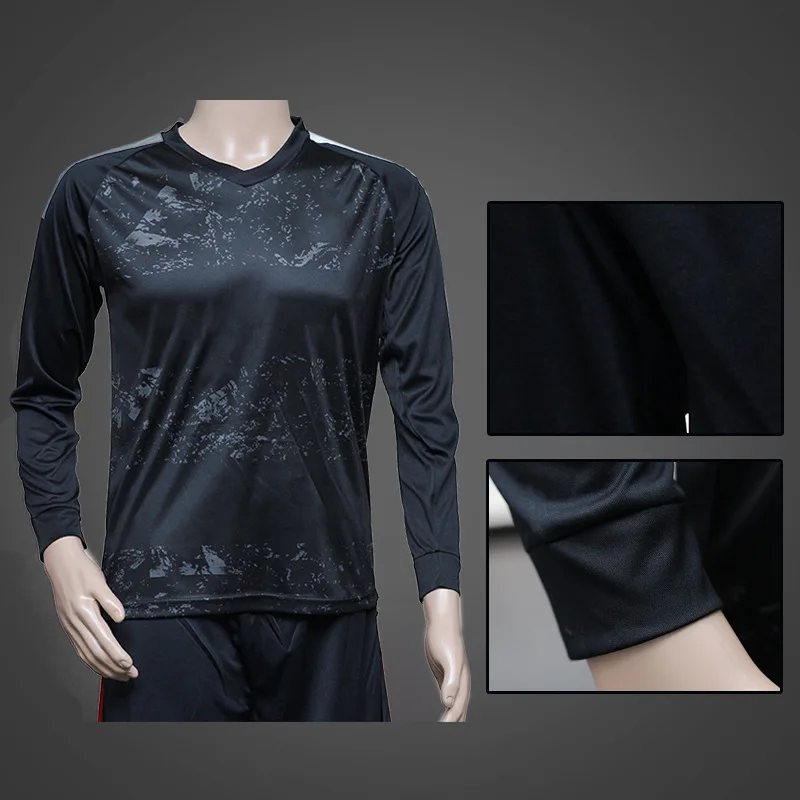 جديد طويل الأكمام للرجال والنساء، ملابس للبالغين، زي تدريب الطلاب والمنافسة مع رقم Pr #2