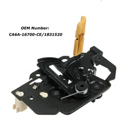 1Pcs Front Bonnet Hood Locking Latch 1831520 For Ford Fiesta 2008 2009 2010 2011 2012 1831520 Automobiles Parts Accessories