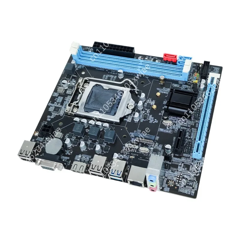Combo carte mère B75 et processeur, socket LGA1155 pour ordinateur de bureau i3 i5 i7 avec prise en charge de la carte graphique dédiée