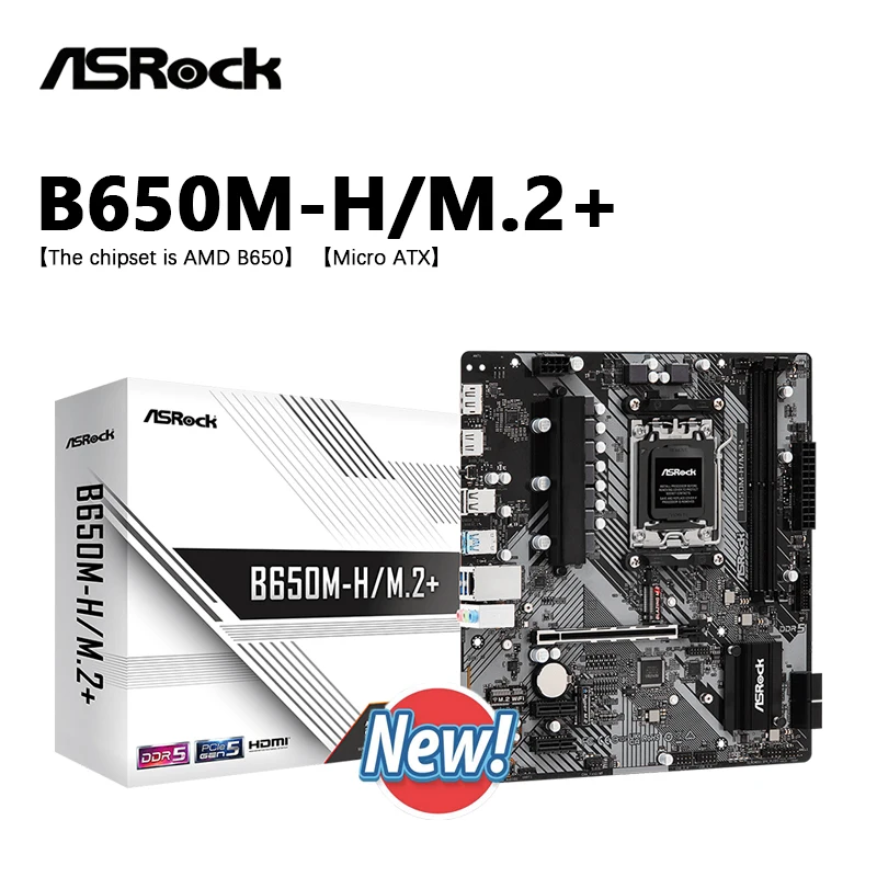 Asrock B650M-H/M.2+… - image