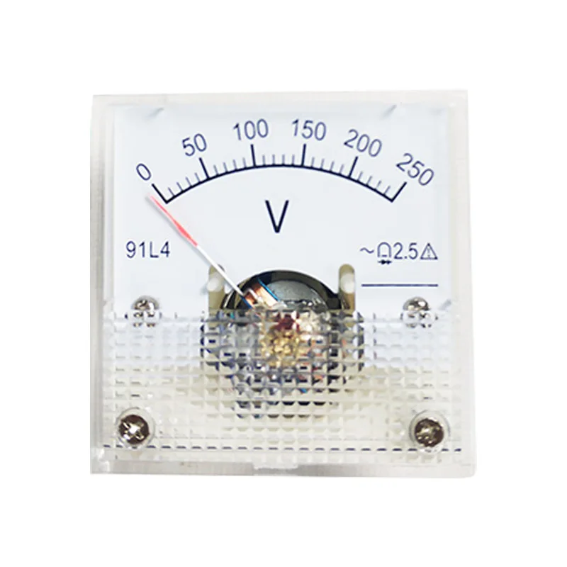 91L4 AC 0-150V 250V 300V 450V Analog Panel Volt Voltage Meter Voltmeter Gauge 91L4 AC 0-150V