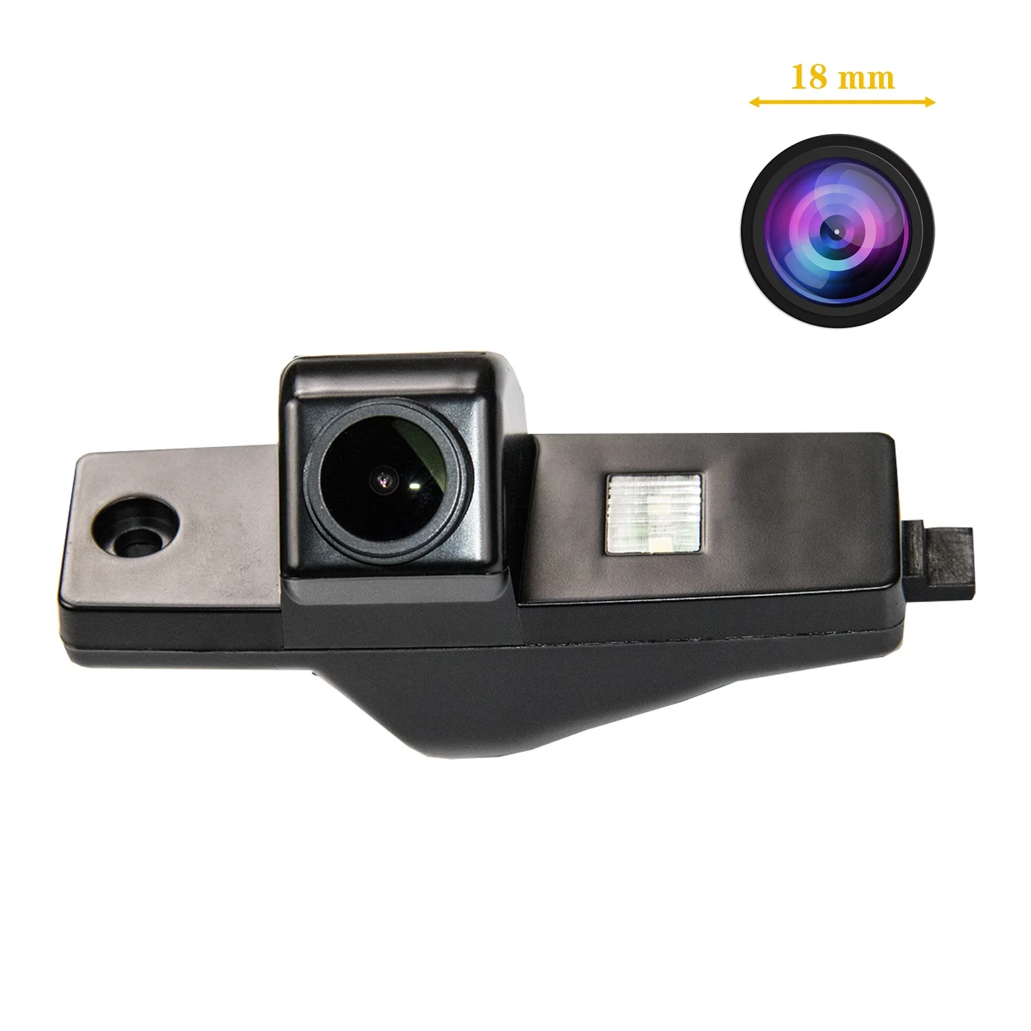 

Misayaee Free Filter HD 1280 * 720P Car Rear View Camera Plate Light for Toyota Highlander RAV4 RAV 4 Harrier Hover G3 Coolbear