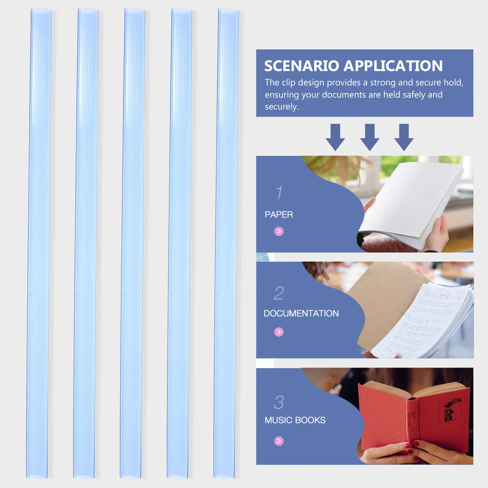

20 шт., зажимы для тяги, пластиковые слайд-переплеты, яркие цветные папки для документов, сильная фиксация для организации файлов, обложки для отчетов, раздвижные