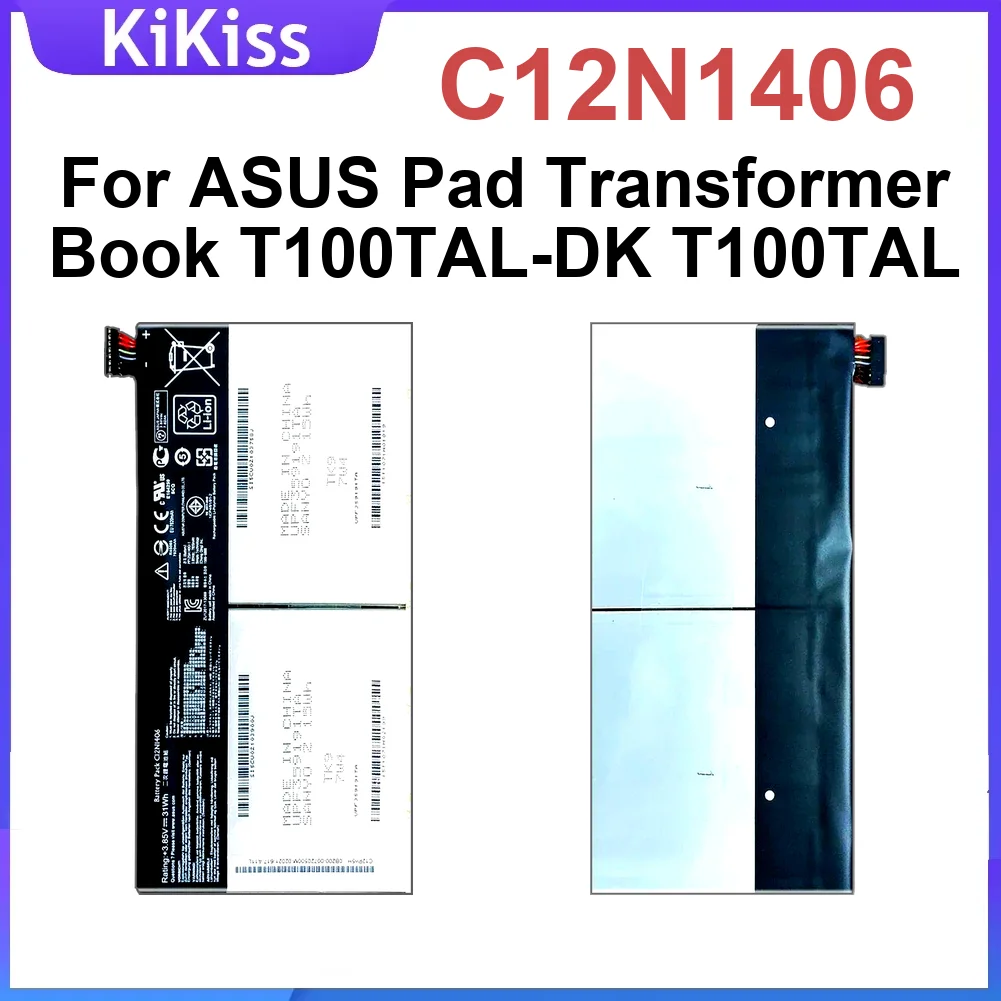 

C12N1406 7820 мАч аккумулятор для планшета Asus Transformer Book T100TAL-Dk T100TAL перезаряжаемый прочный