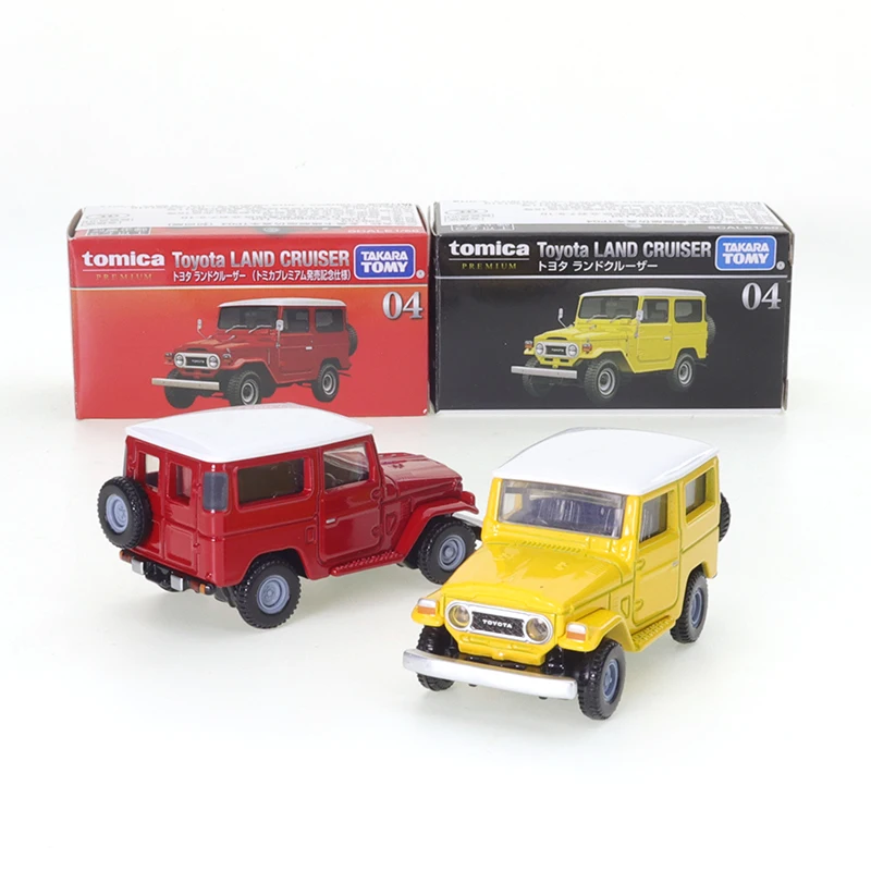 Takara Tomy Tomica Premium 04 Toyota Land Cruiser Toyota Land Cruiser Series First Release Diecast Automotive Model Cas Toys